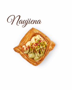 Kreminis sluoksnelis su pistacijomis – Mon Ami desertas